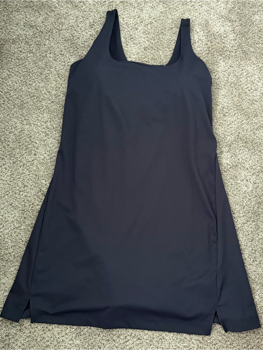 Old Navy Active Powersoft Navy Athletic Dress with Shorts and built-in bra large